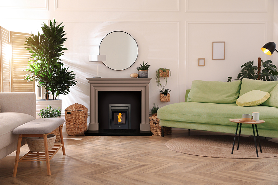 Elcofire Cooper 6S Inset Pellet Stove