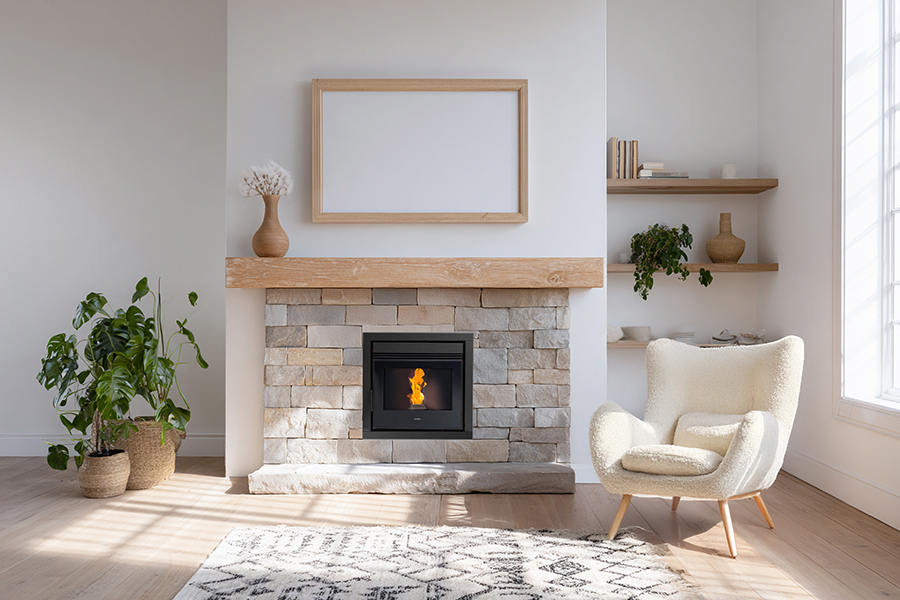 Elcofire Cooper 8S Inset Pellet Stove